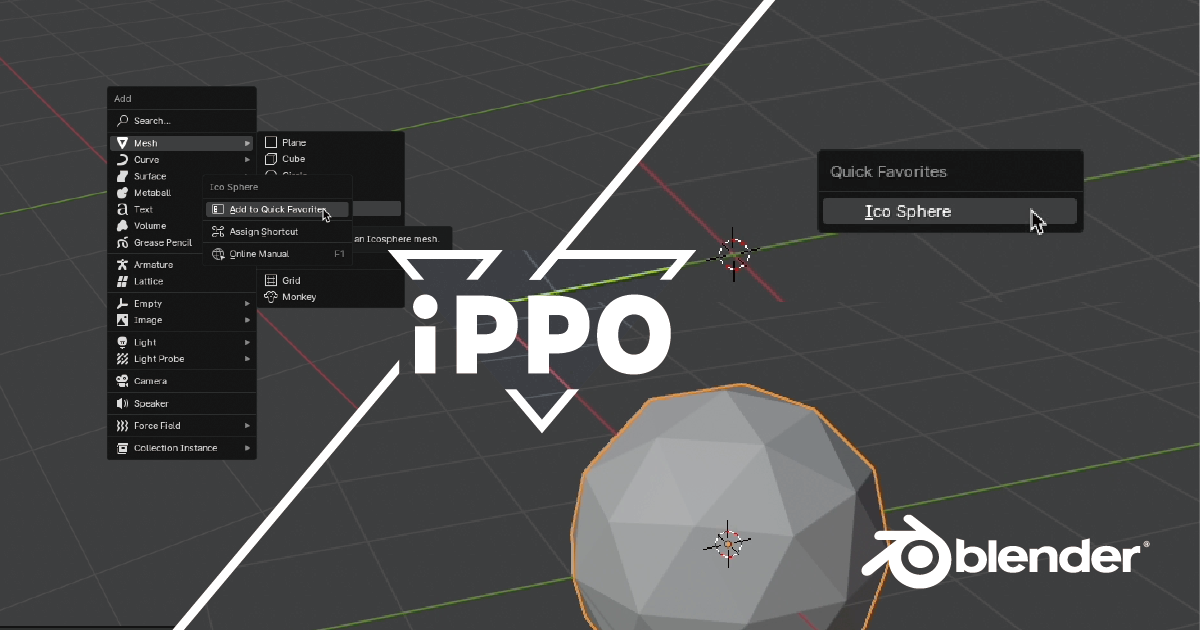 【Blender】お気に入りツールの表示方法（Quick favorite）